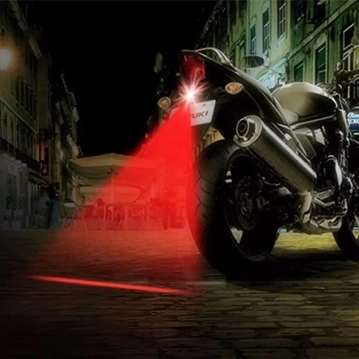 🚗🔴 ¡LUZ LÁSER ANTICOLISIÓN PARA AUTO Y MOTO! 🏍️🔴 - 2