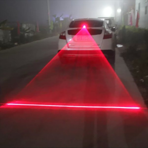 🚗🔴 ¡LUZ LÁSER ANTICOLISIÓN PARA AUTO Y MOTO! 🏍️🔴