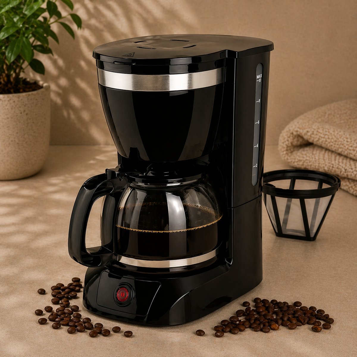 Cafetera Eléctrica 1,25 Litros - 6