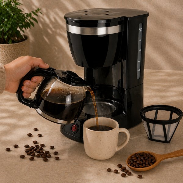 Cafetera Eléctrica 1,25 Litros