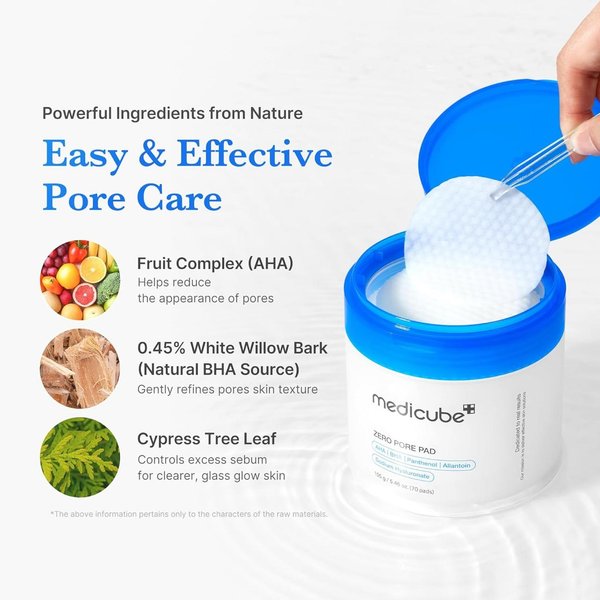 Medicube Zero Pore Pad - 5.46oz/70ct