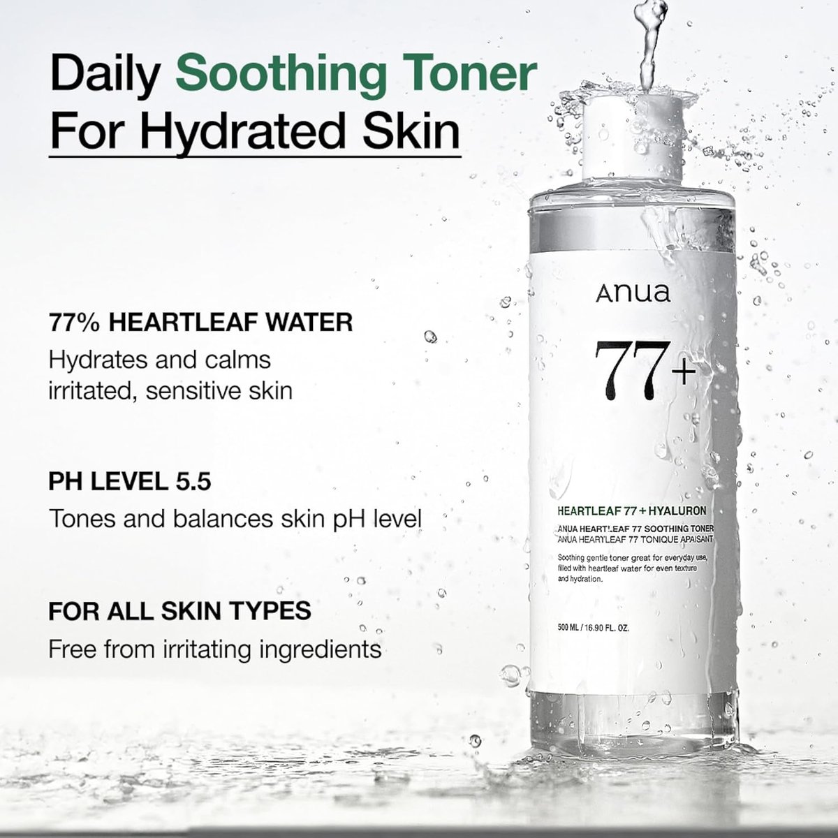 Anua Heartleaf 77% Soothing Toner - 2