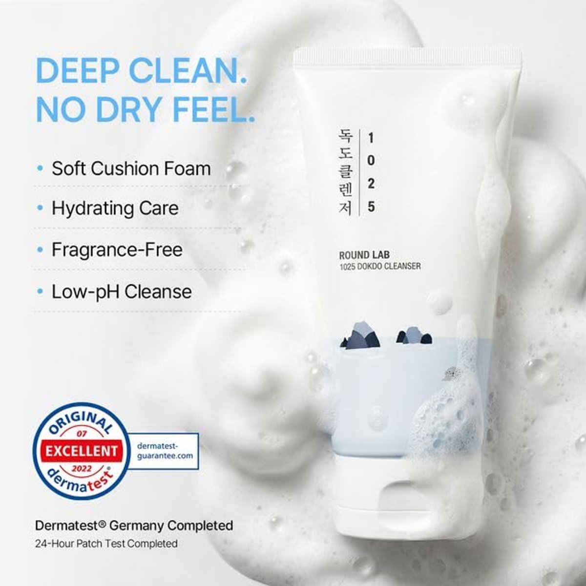 ROUND LAB 1025 Dokdo Cleanser 5.07 Fl Oz - 2