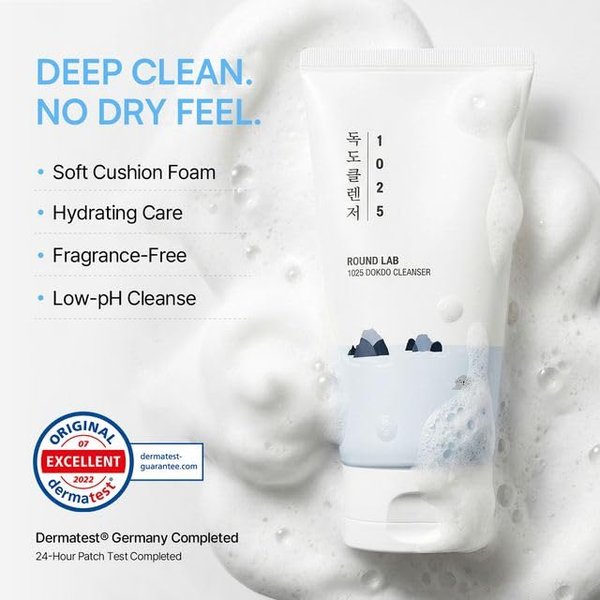 ROUND LAB 1025 Dokdo Cleanser 5.07 Fl Oz