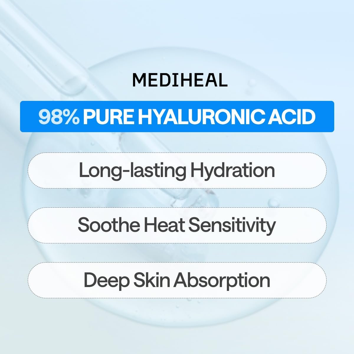 MEDIHEAL Mascarilla Facial Ácido Hialurónico - 4