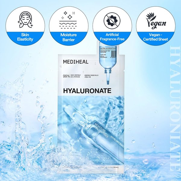 MEDIHEAL Mascarilla Facial Ácido Hialurónico