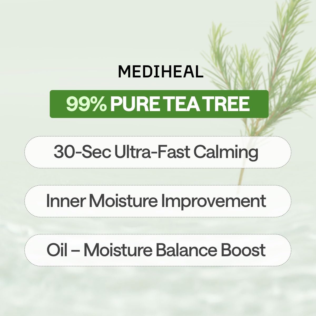 MEDIHEAL Mascarilla Facial de Tea Tree - 2