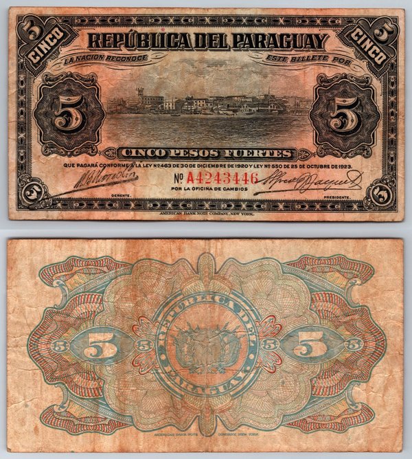 Paraguay 1923