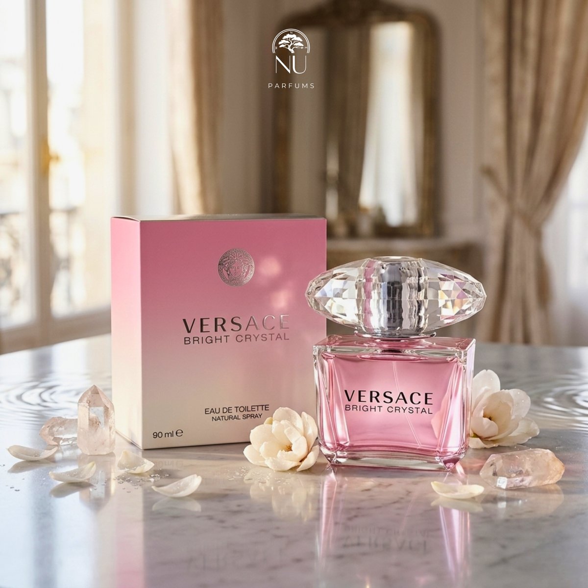 Versace Bright Crystal Eau de Toilette 90ml