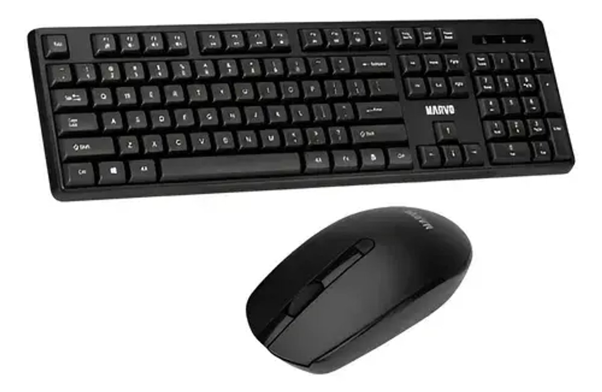 Kit Teclado + Mouse Inalámbrico Marvo