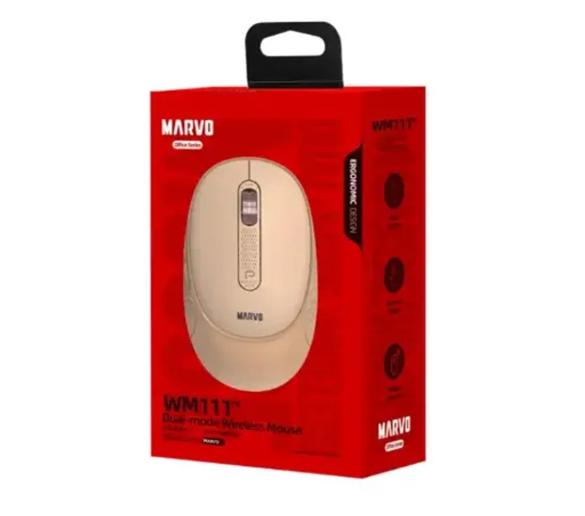 Mouse Inalámbrico Marvo WM111SW