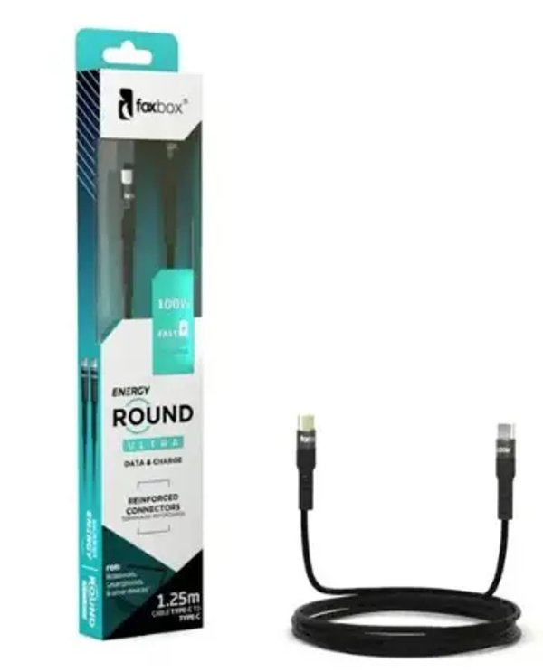 Cable De Datos USB A Tipo C FOXBOX Round