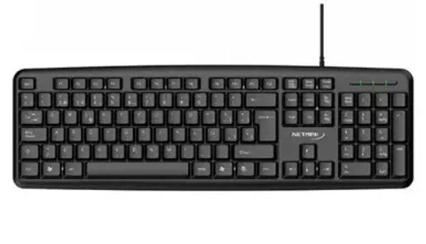 Teclado Multimedia USB Netmak