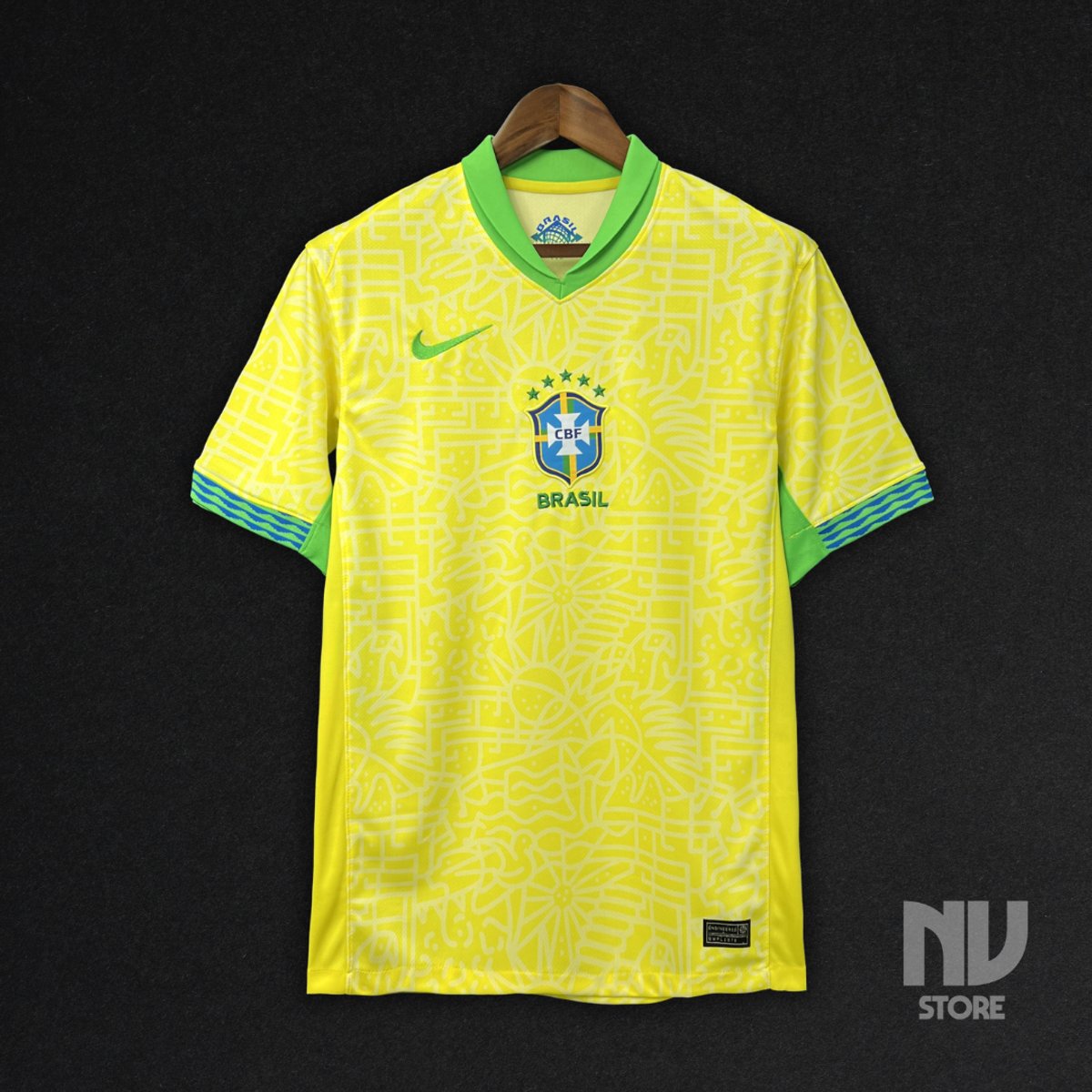 Camiseta Brasil 2024 - Edición Home