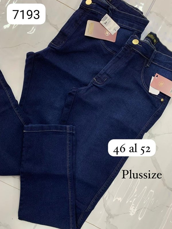 Pantalón jeans Plussize 