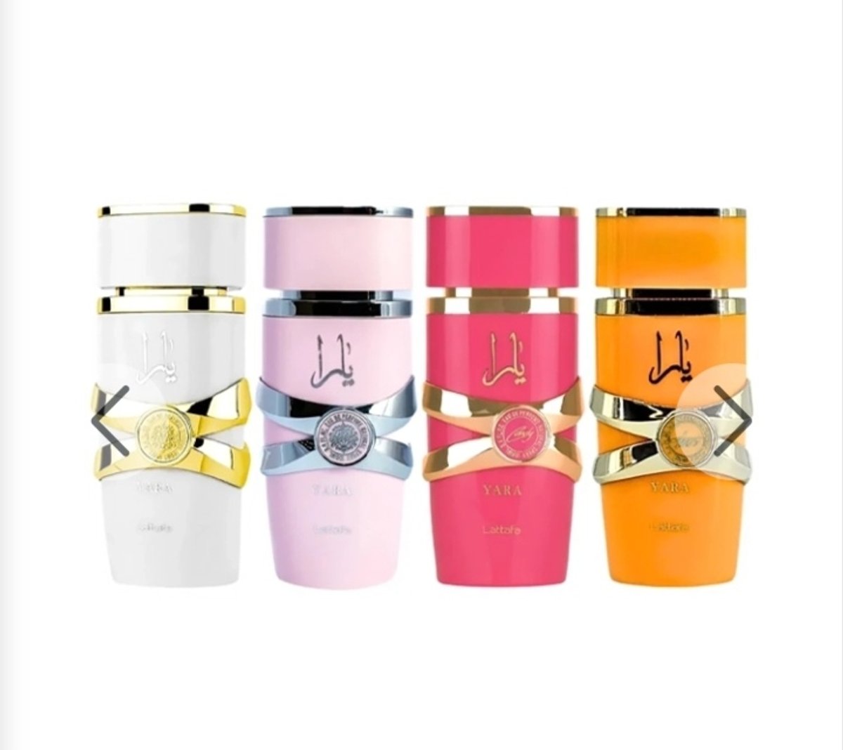 Kit Perfume Femenino Lattafa Yara Collection EDP 5 ml - 4 Unidades - 2