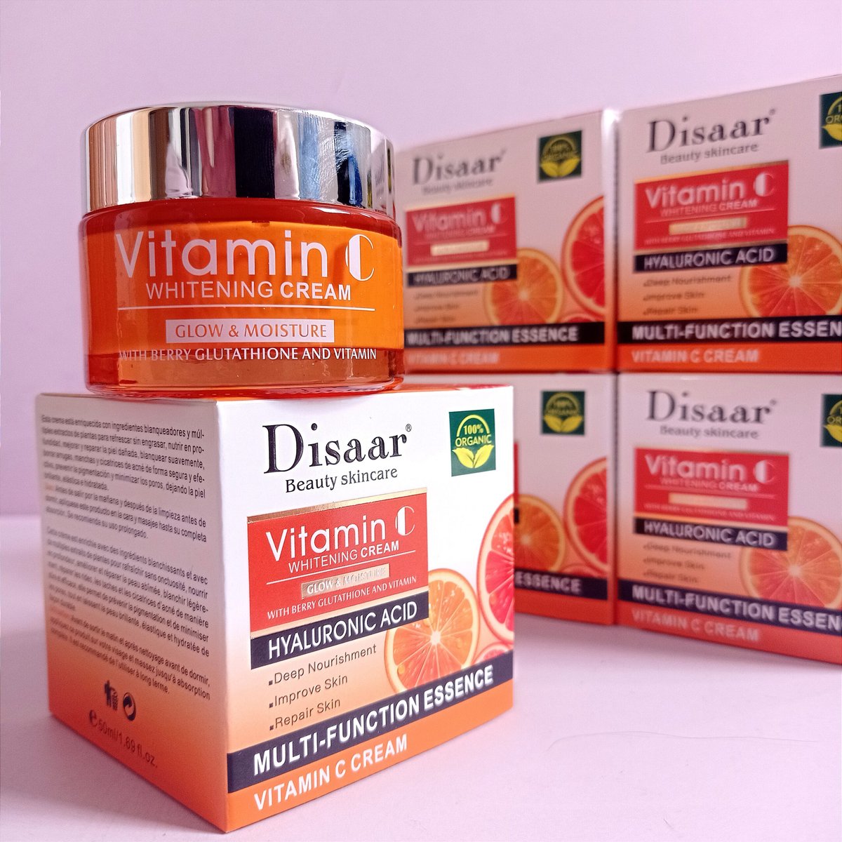 Crema Facial con Vitamina C