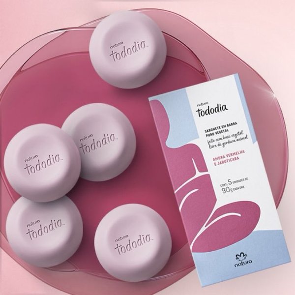 Jabón Tododia Mora Roja y Jabuticaba 