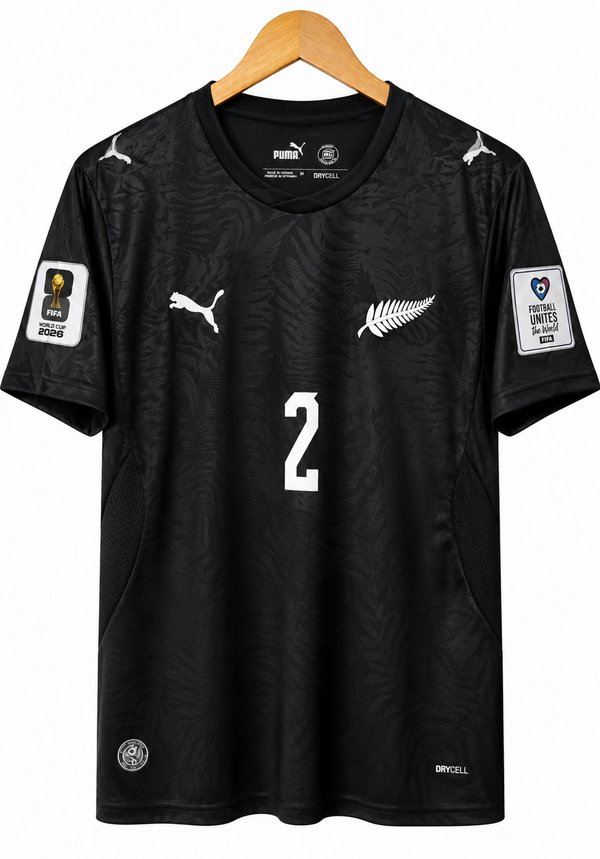 Nueva Zelanda Away Kit 2026 #2 Tim Payne