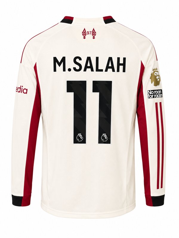 Liverpool FC 25/26 Visitante Mangas Largas - #11 Salah 