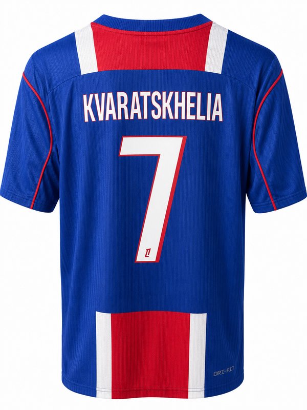 PSG Home 26/27 #7 Kvaratskhelia