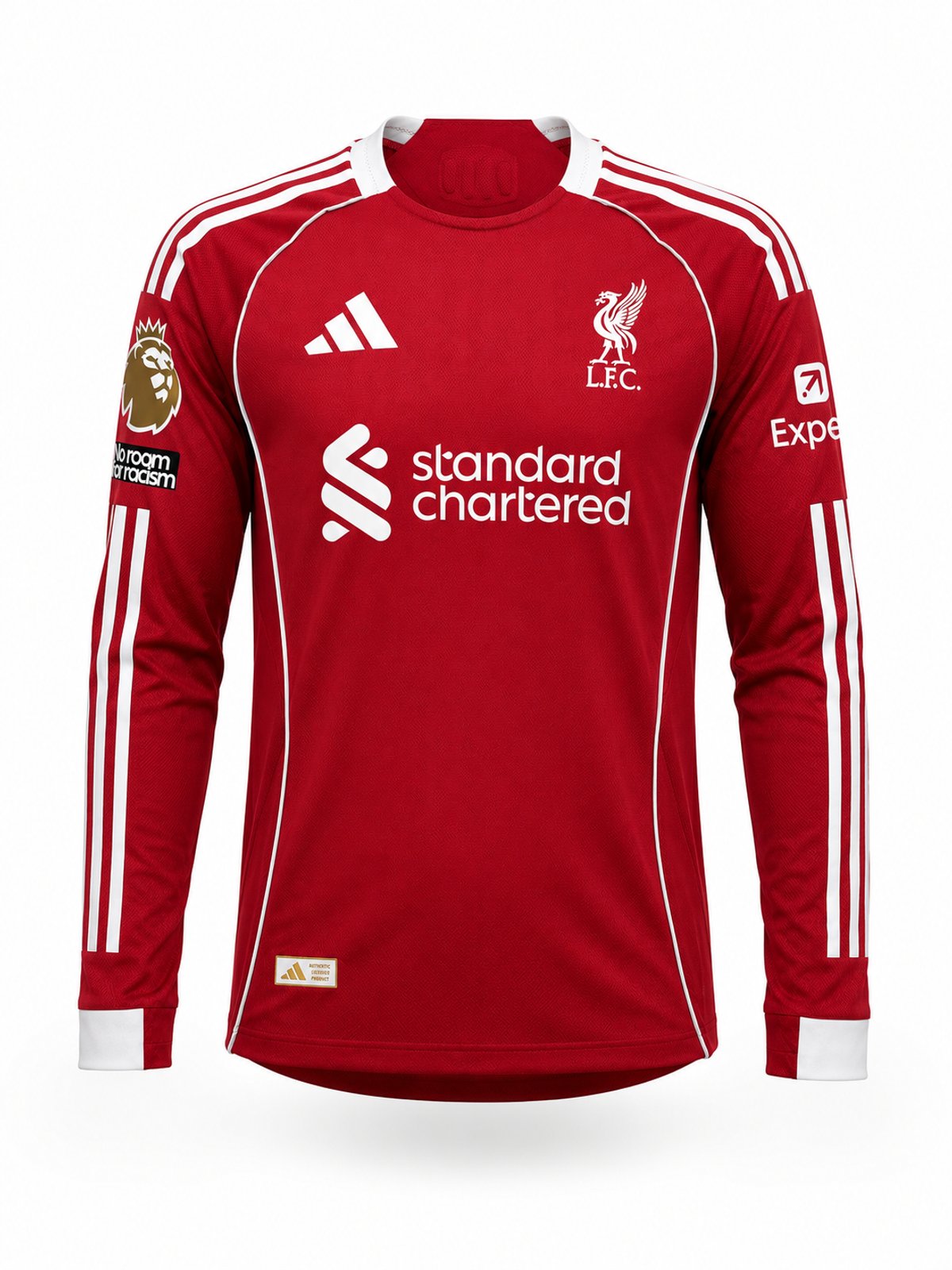 Liverpool FC 25/26 Local Mangas Largas - #10 Mac Allister - 2