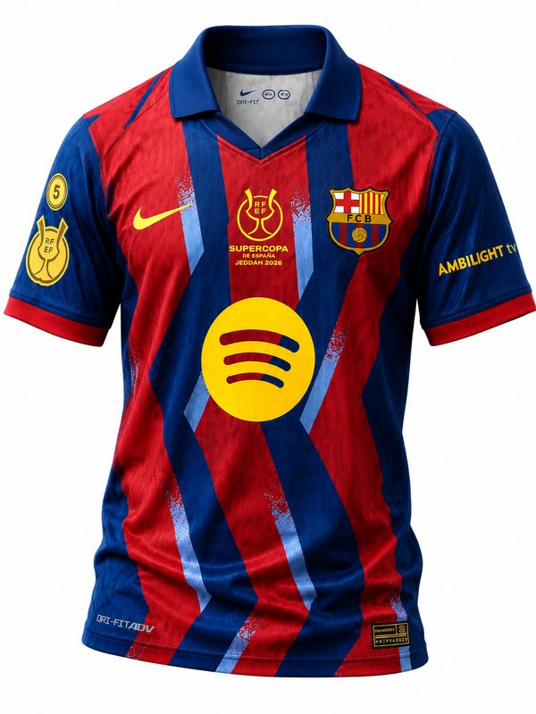 Barcelona Final SuperCopa de España 2026 #10 Lamine Yamal
