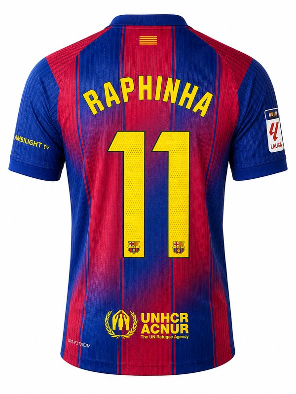 Barcelona Home 25/26 #11 Raphinha