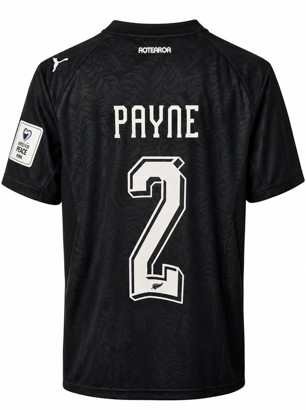 Nueva Zelanda Away Kit 2026 #2 Tim Payne