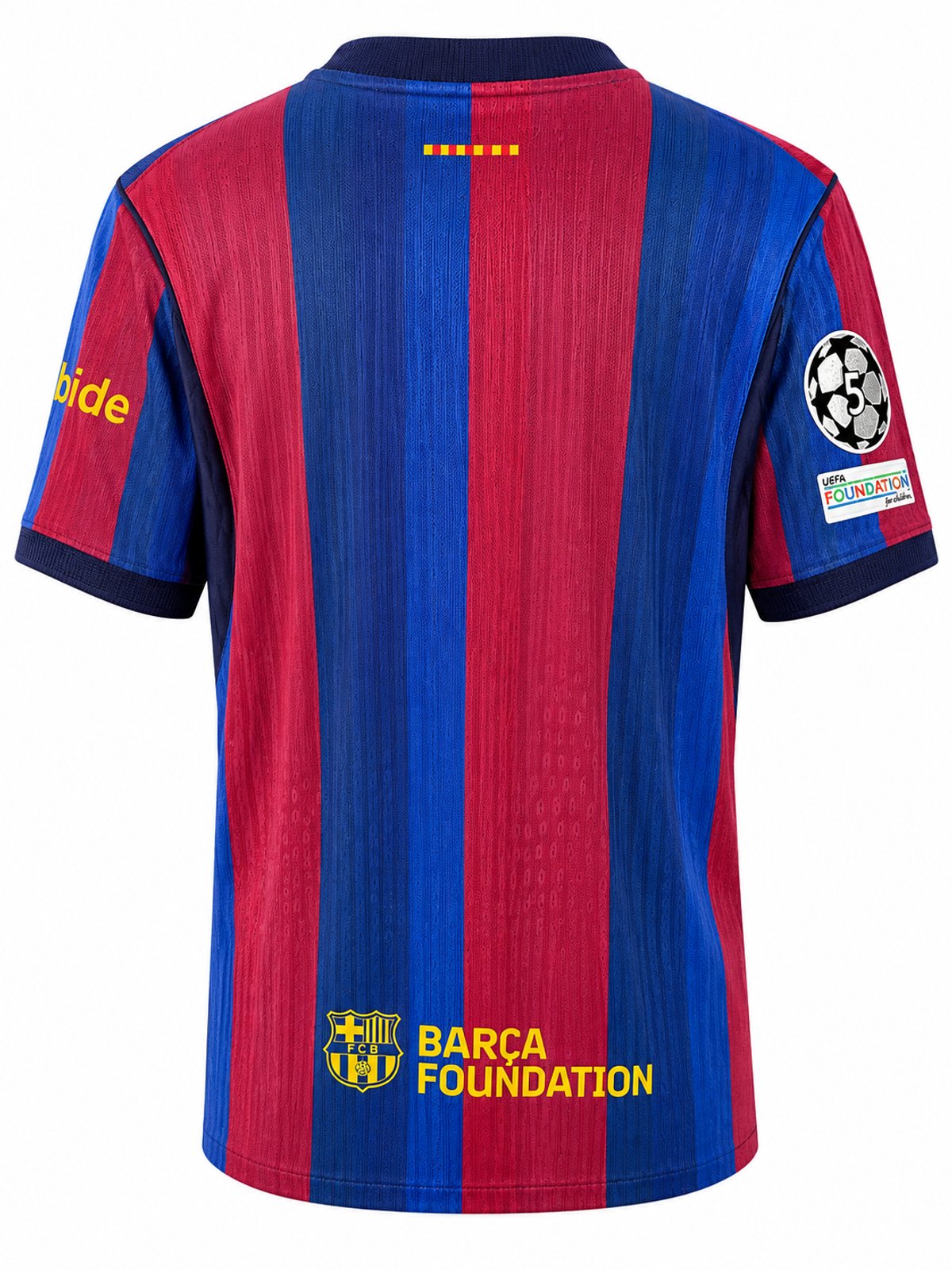 Barcelona Home 26/27 Parches Champions League - 2