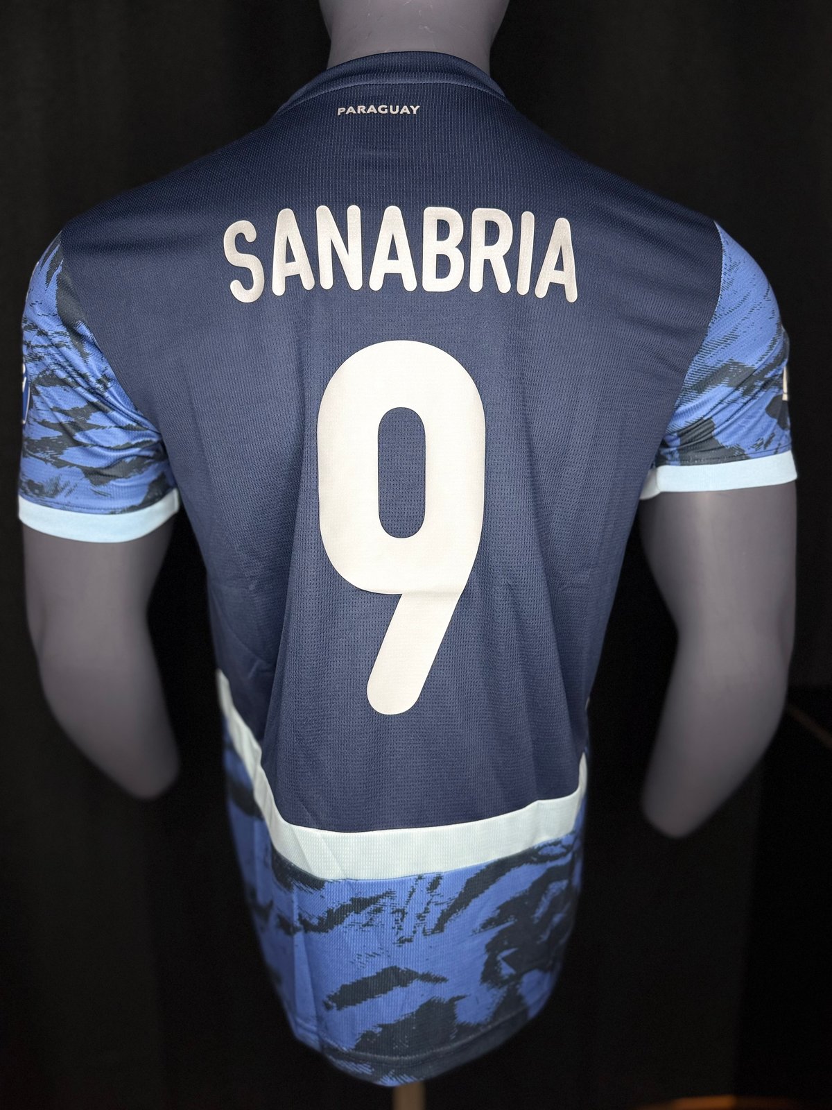 Paraguay Away Kit 2025 con Dorsales - 2