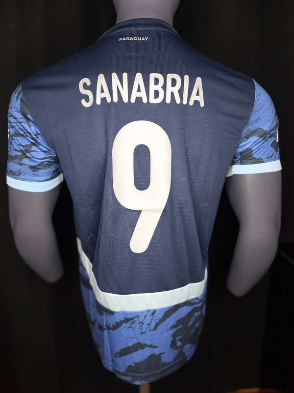 Paraguay Away Kit 2025 con Dorsales