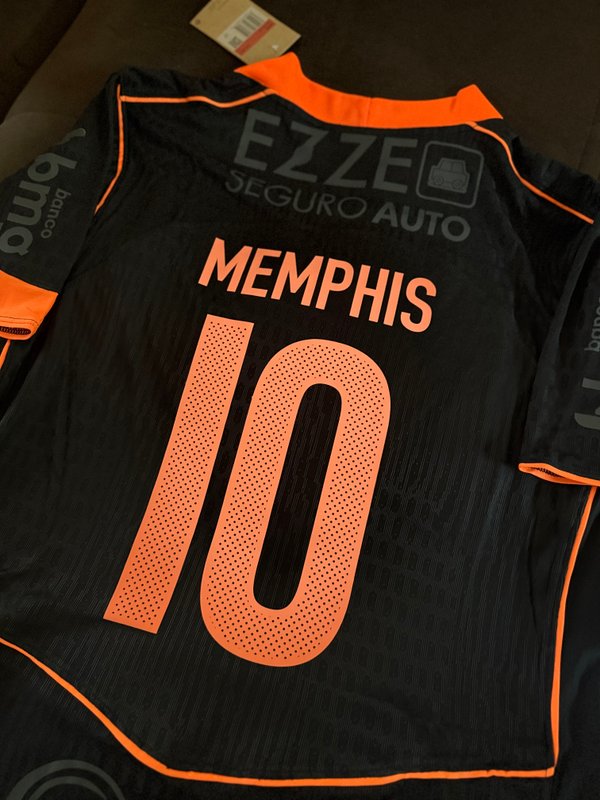 Corinthians Away 2026 Negro #10 Memphis