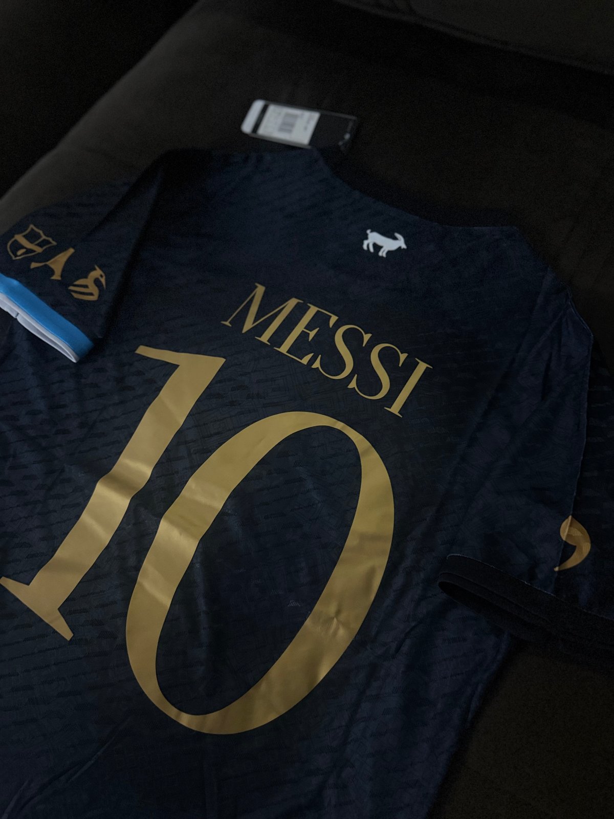 Camiseta Negra Edición Especial #10 Messi  - 3