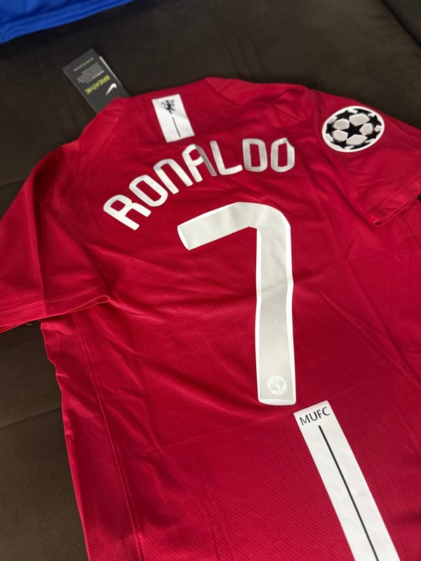 Manchester United Retro 2008 #7 Ronaldo