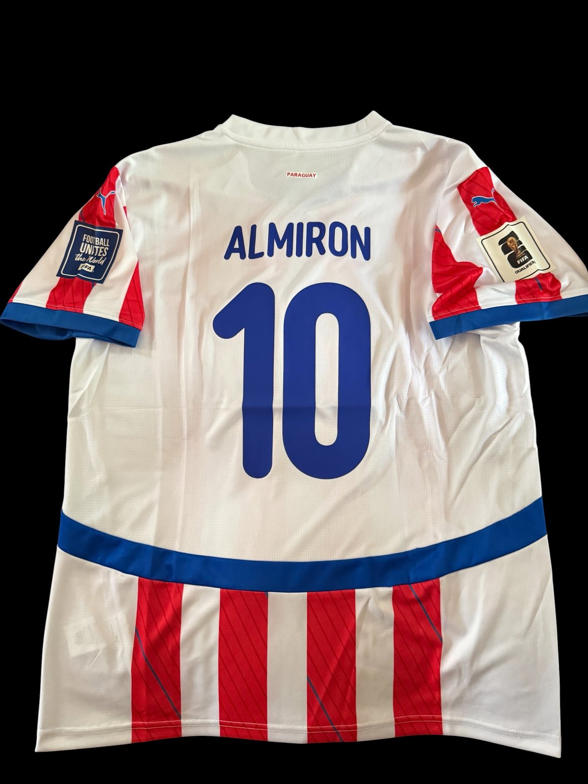 Paraguay Home Kit 2025 con Dorsales - 3