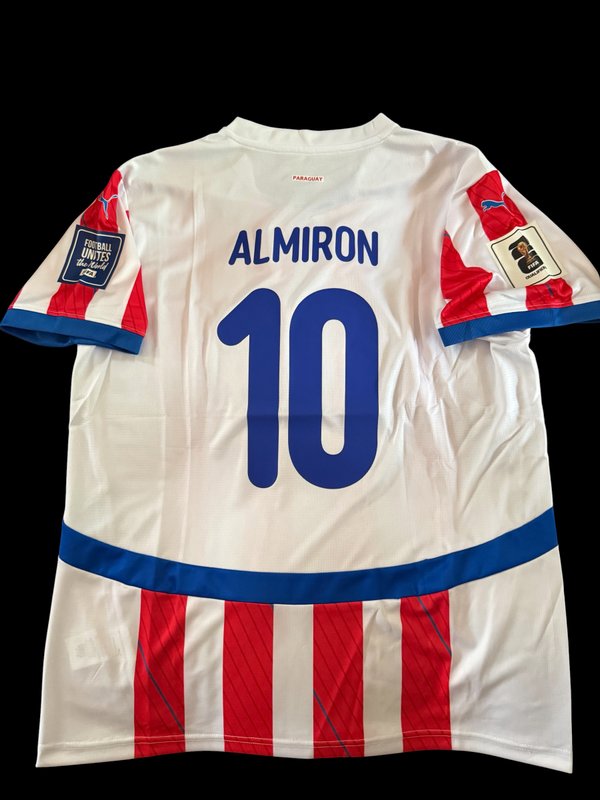 Paraguay Home Kit 2025 con Dorsales