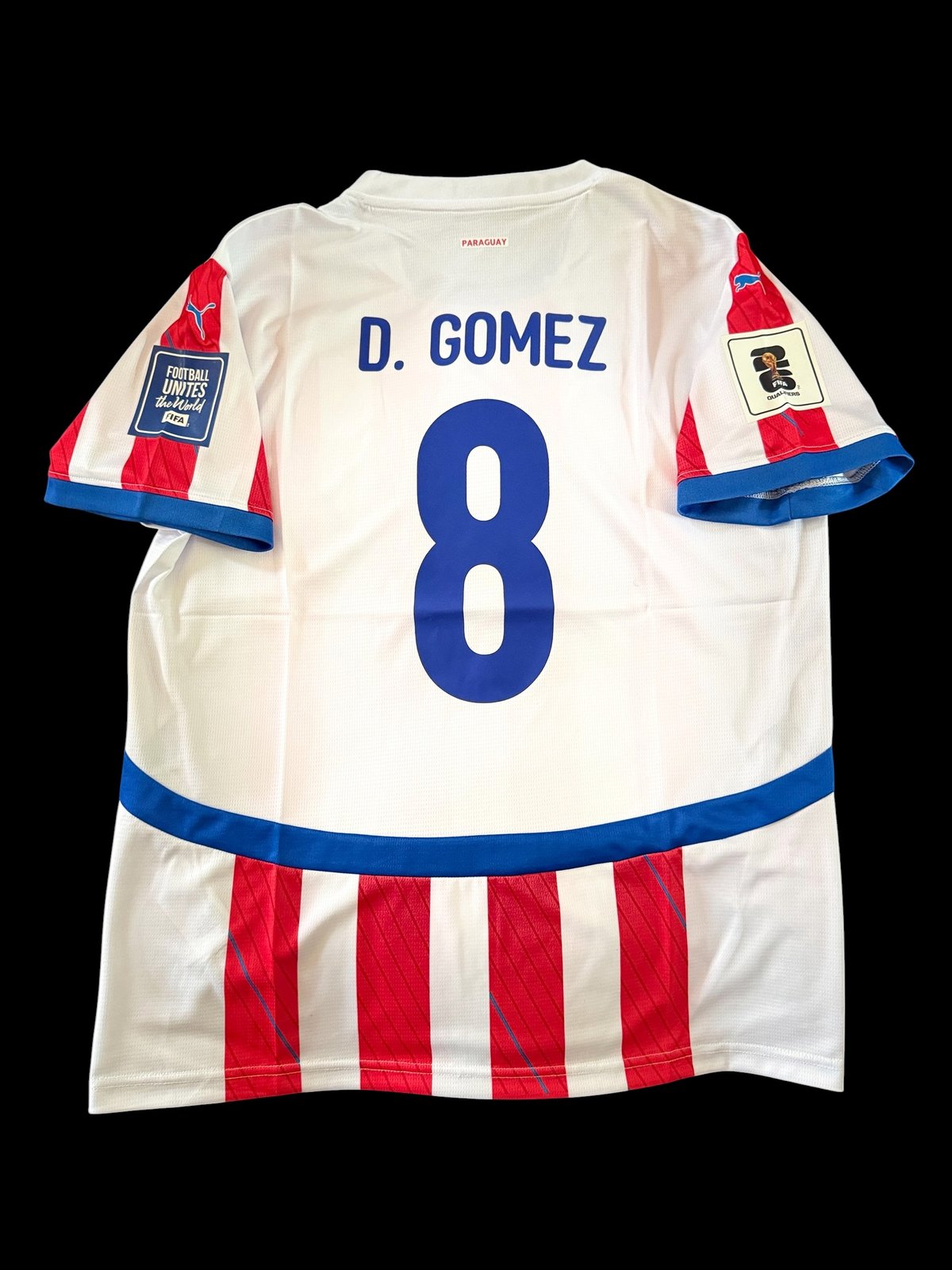 Paraguay Home Kit 2025 con Dorsales - 2