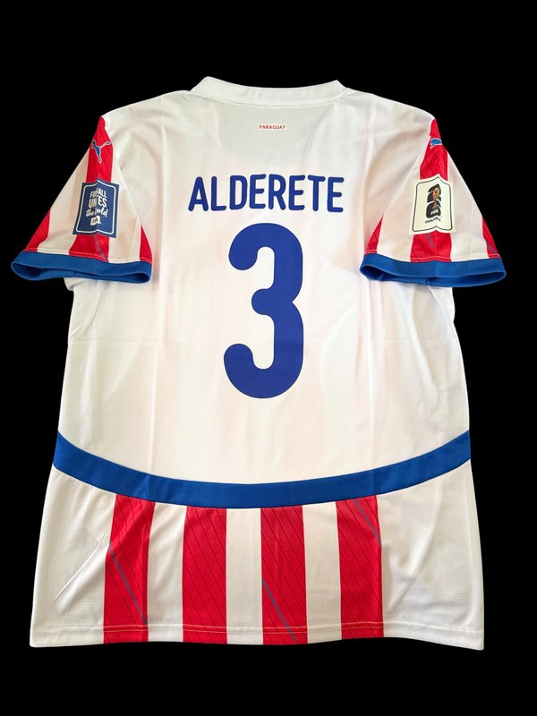 Paraguay Home Kit 2025 con Dorsales