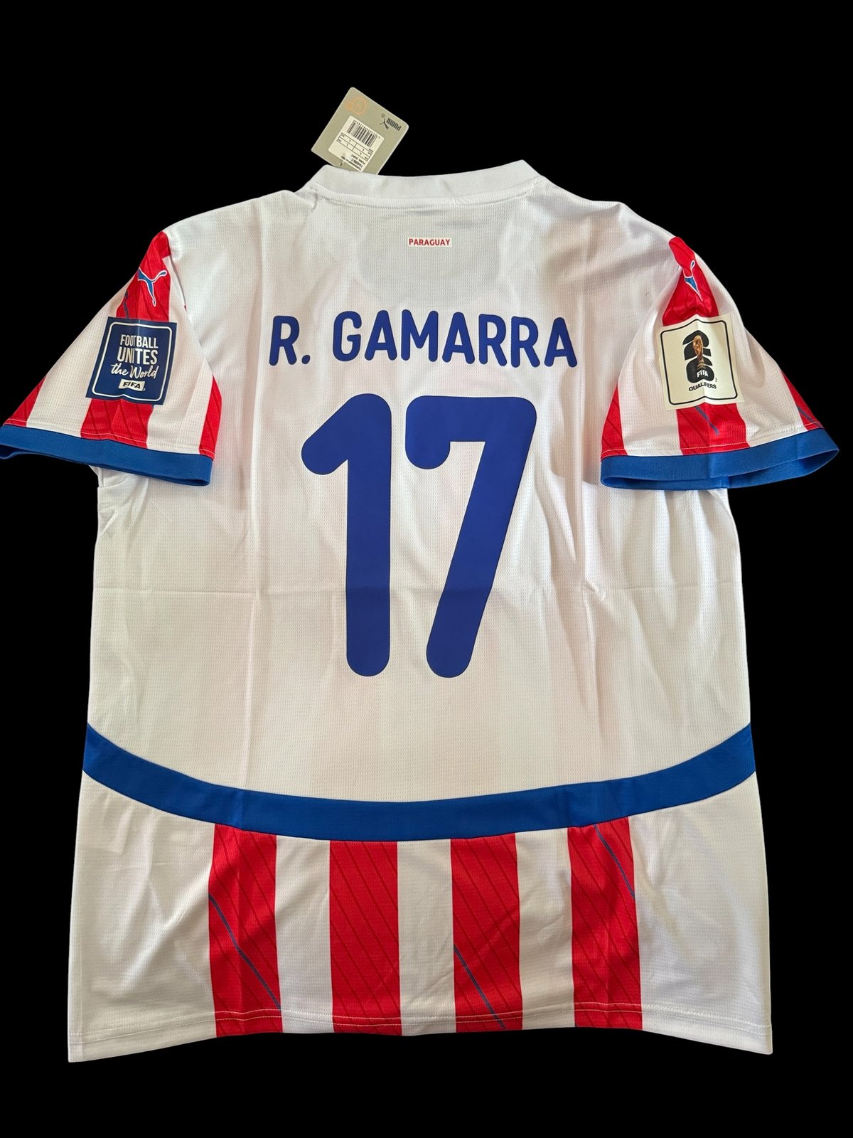 Paraguay Home Kit 2025 con Dorsales - 5