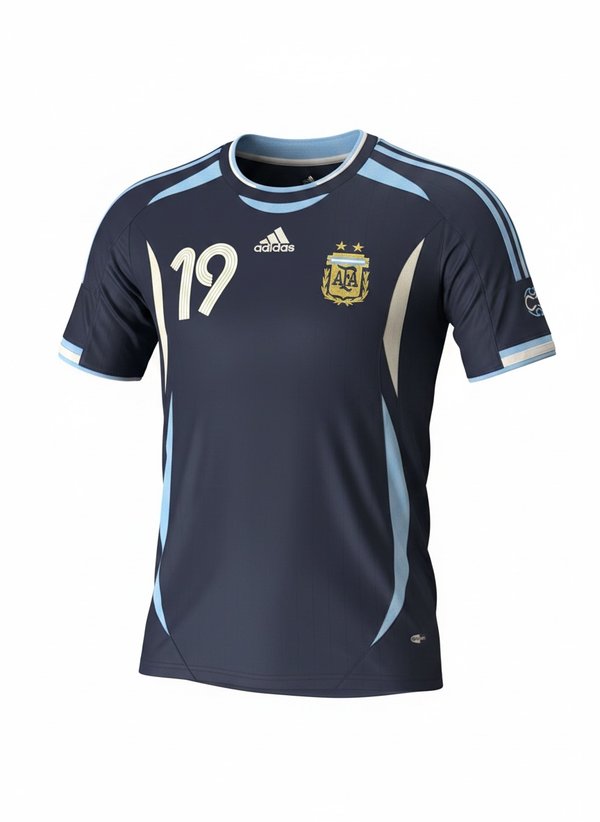 Argentina Retro 2006 #19 Messi