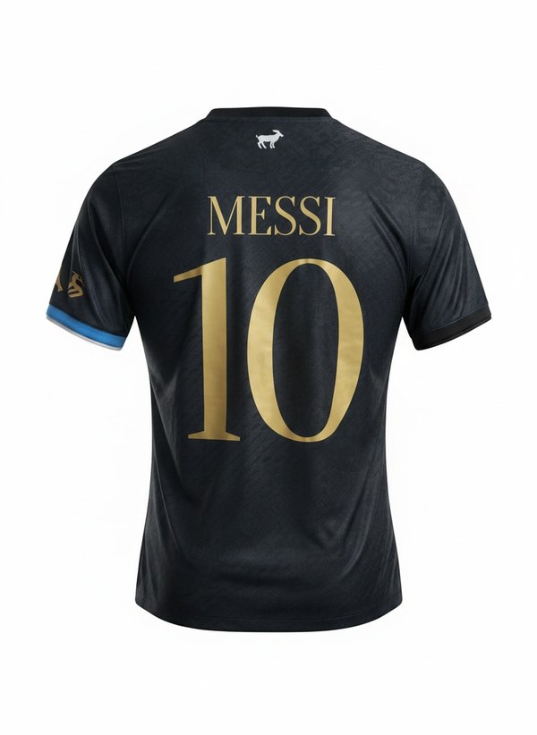 Camiseta Negra Edición Especial #10 Messi 