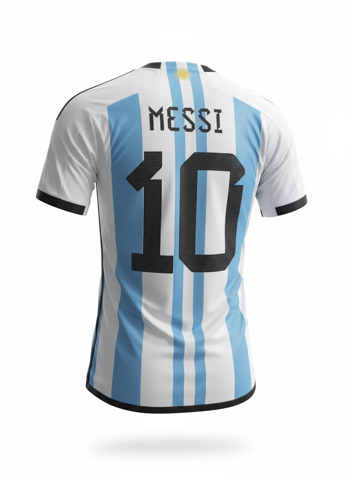 Argentina Home World Cup 2022 Qatar #10 Messi - 2