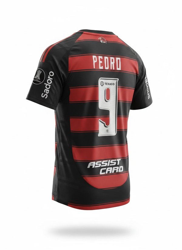 Flamengo Home 2025 #9 Pedro 