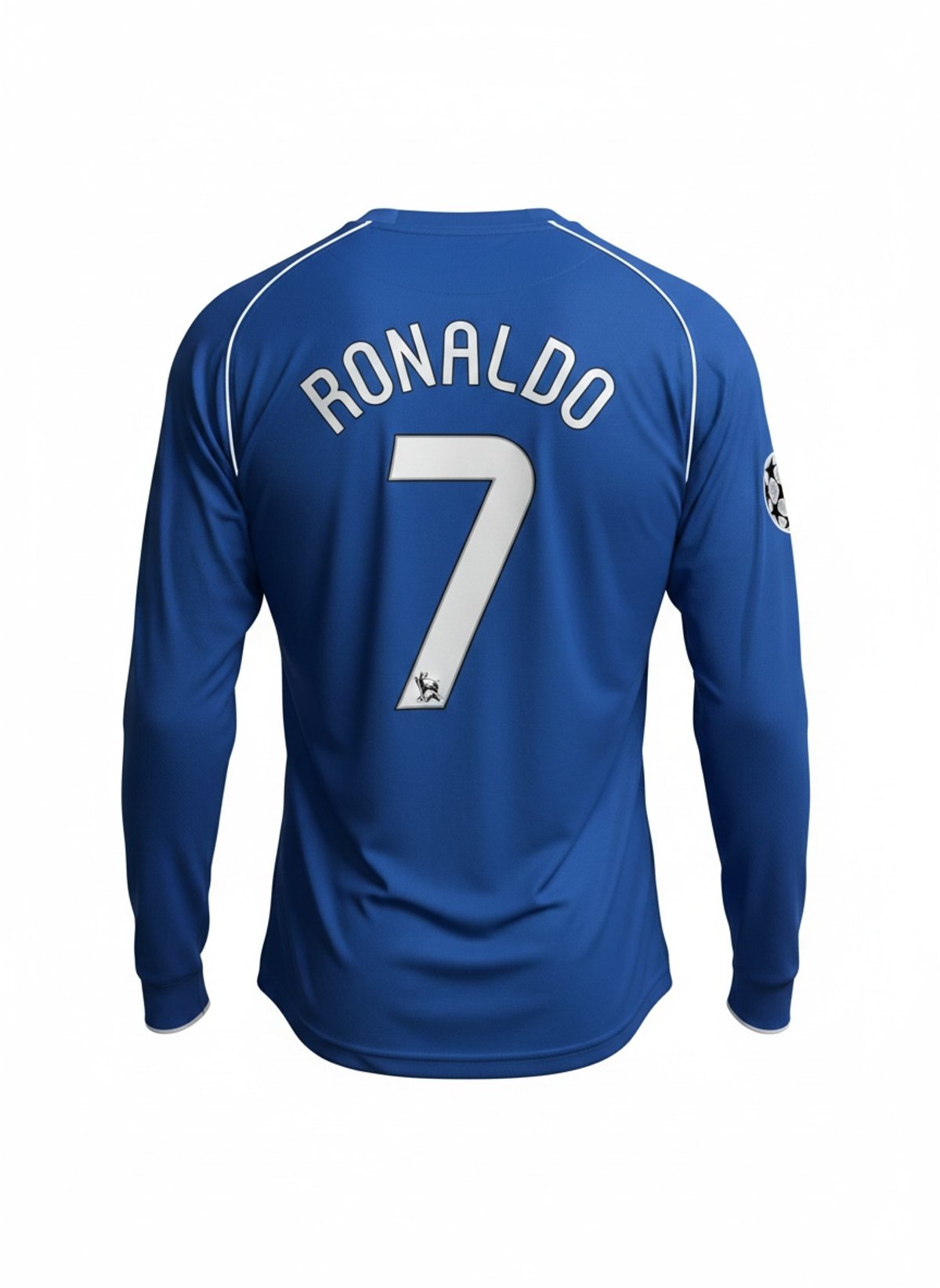 ML Manchester United Retro 2008 Azul #7 Ronaldo  - 2