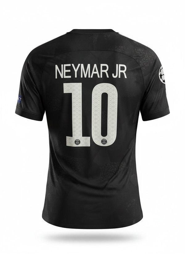 PSG Third Kit Retro 2017/18 #10 Neymar
