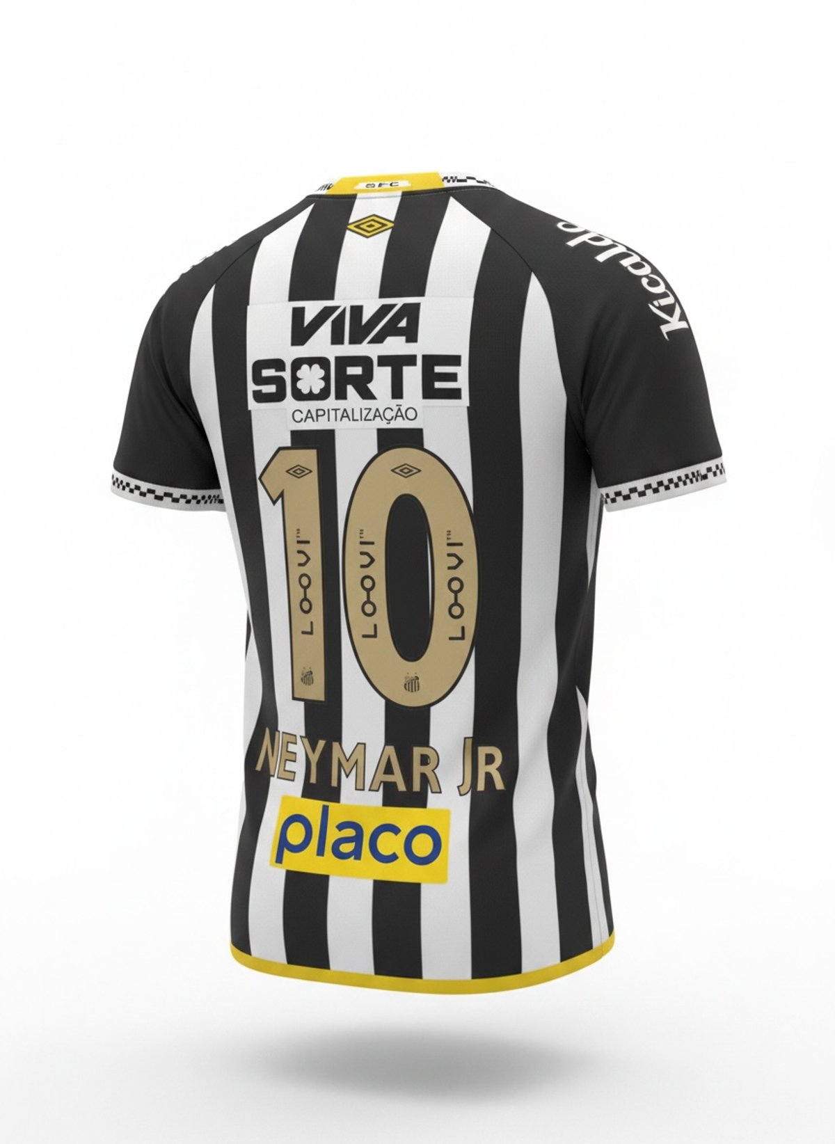 Santos FC Away 2025 #10 Neymar  - 2