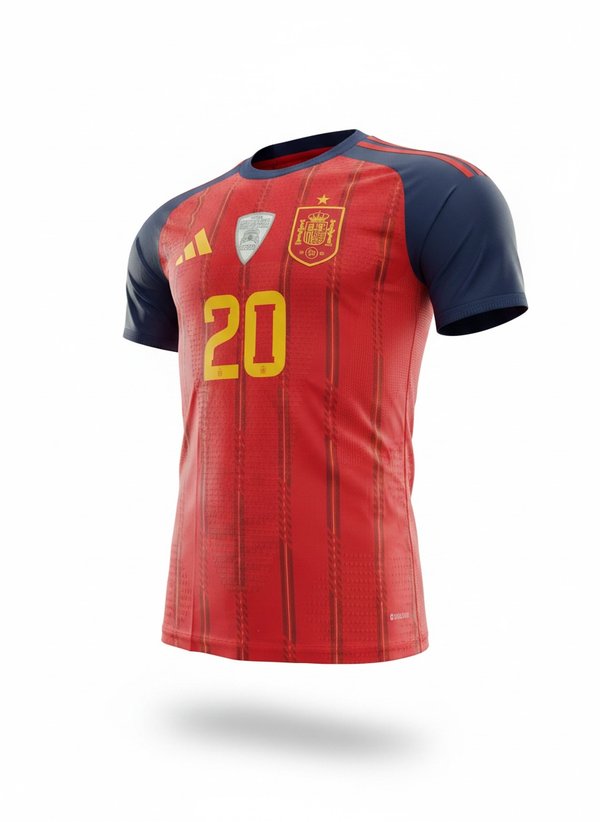 España Home Kit 2026 #20 Pedri 