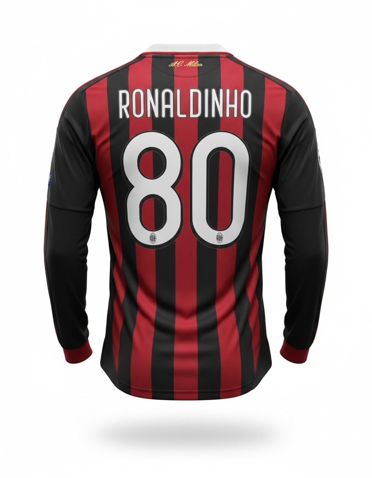 AC Milan Retro 2009 #80 Ronaldinho  - 2