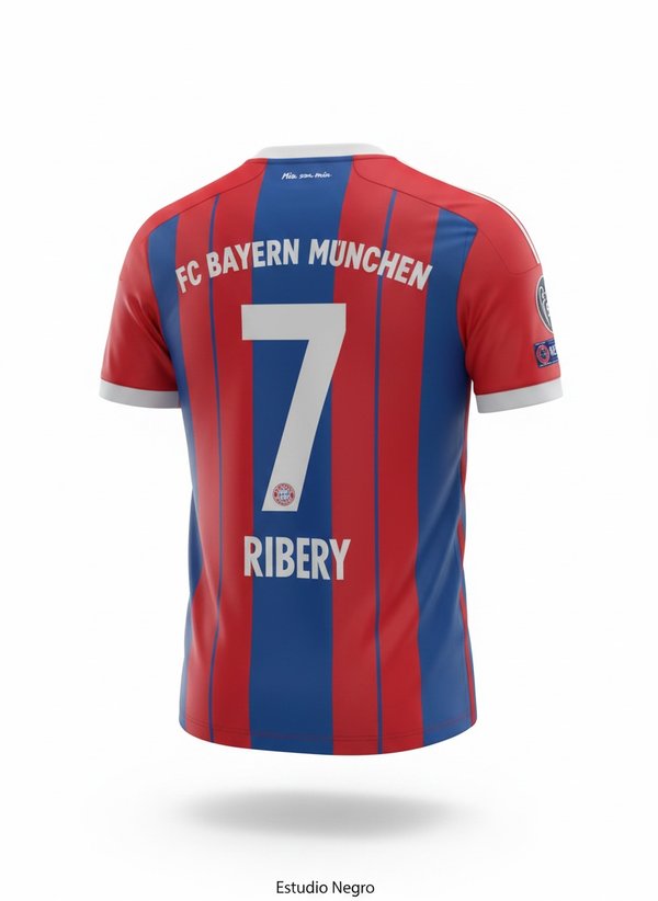  Bayern Munich Retro 2014/15 #7 Ribery 